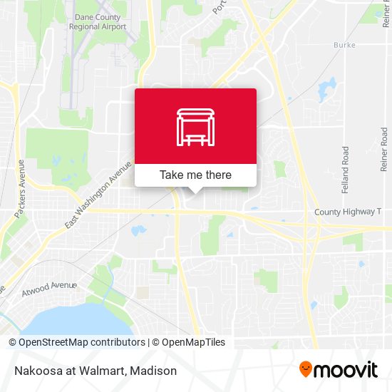 Nakoosa at Walmart map