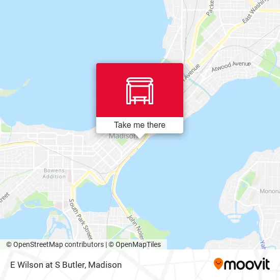 Mapa de E Wilson at S Butler