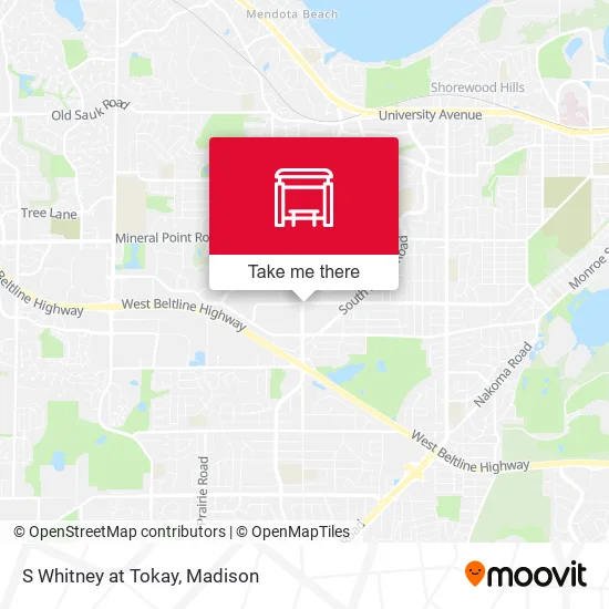 Mapa de S Whitney at Tokay