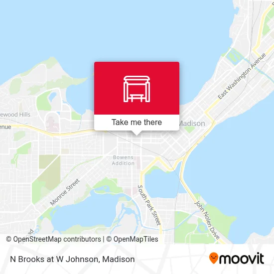N Brooks at W Johnson map