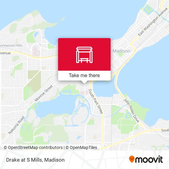 Drake at S Mills map