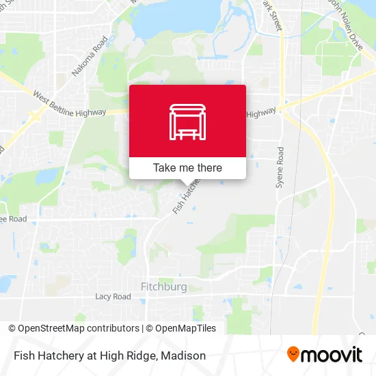 Mapa de Fish Hatchery at High Ridge