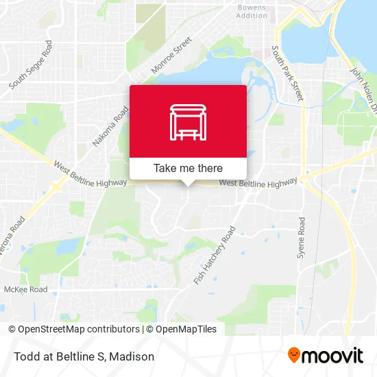 Mapa de Todd at Beltline S