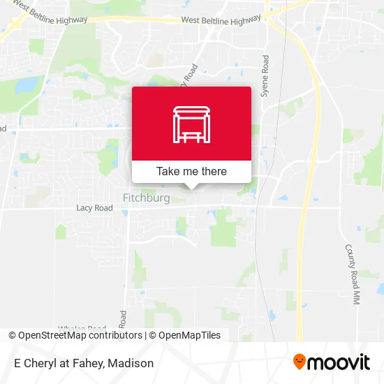 Mapa de E Cheryl at Fahey
