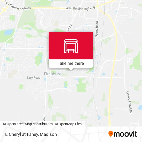 Mapa de E Cheryl at Fahey
