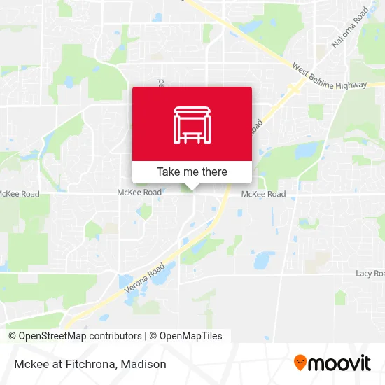 Mckee at Fitchrona map