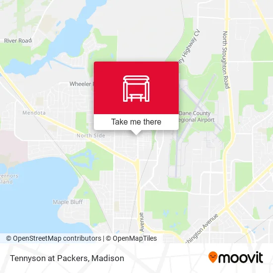 Mapa de Tennyson at Packers