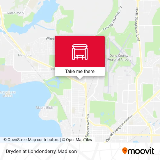 Mapa de Dryden at Londonderry