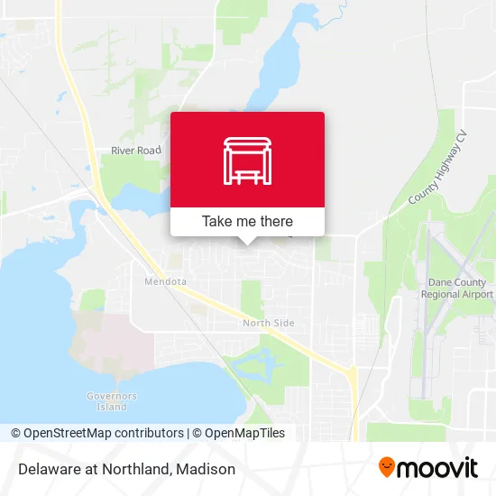 Mapa de Delaware at Northland