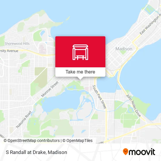 Mapa de S Randall at Drake