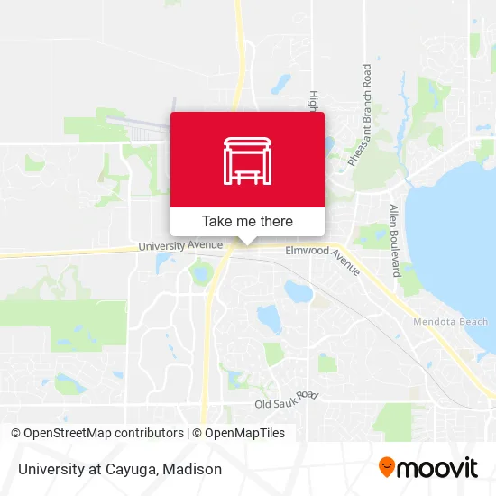 Mapa de University at Cayuga