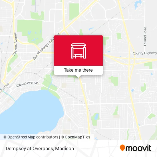 Mapa de Dempsey at Overpass