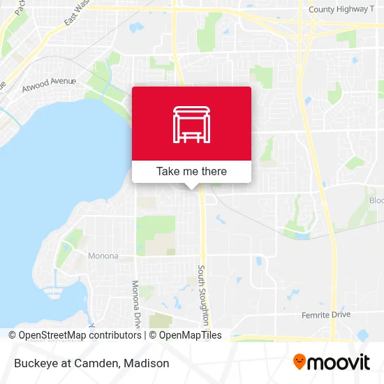 Buckeye at Camden map