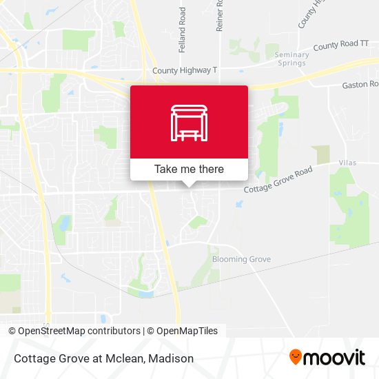 Cottage Grove at Mclean map