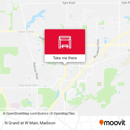 Mapa de N Grand at W Main
