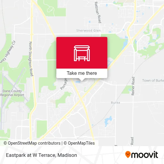 Eastpark at W Terrace map