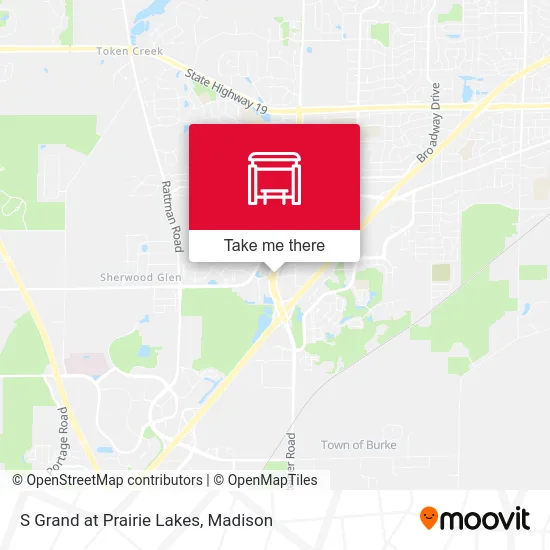 S Grand at Prairie Lakes map