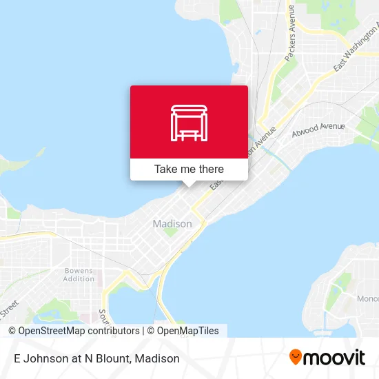 E Johnson at N Blount map