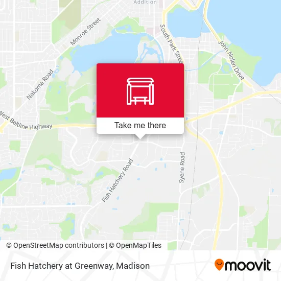 Mapa de Fish Hatchery at Greenway