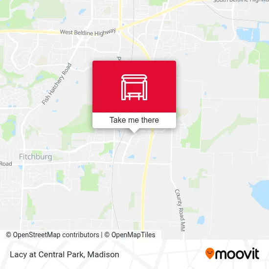 Lacy at Central Park map