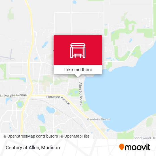Mapa de Century at Allen