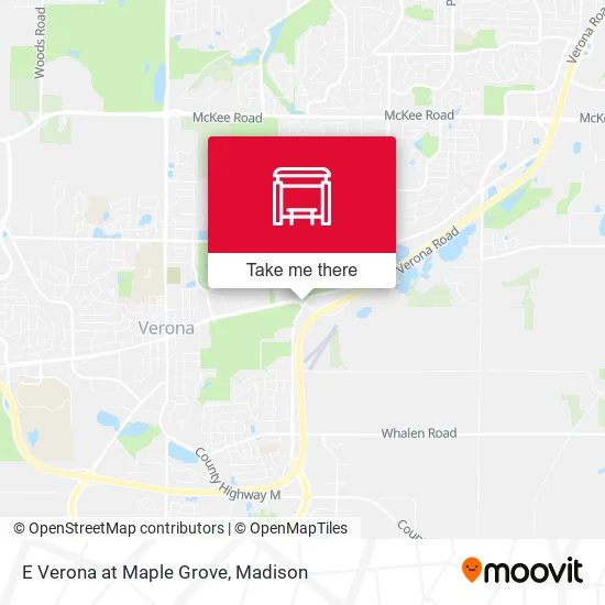 Mapa de E Verona at Maple Grove