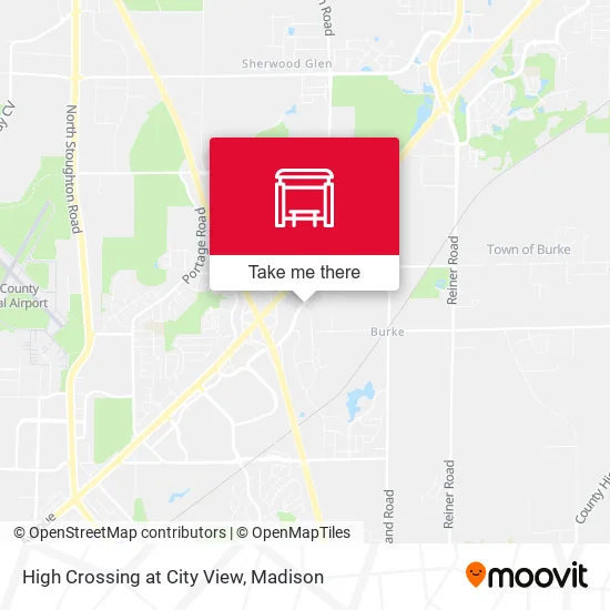 Mapa de High Crossing at City View