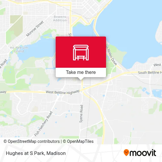 Hughes at S Park map