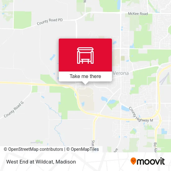 Mapa de West End at Wildcat
