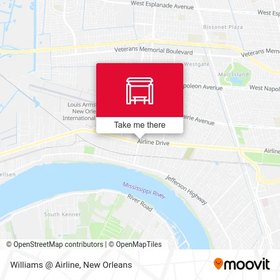 Williams @ Airline map