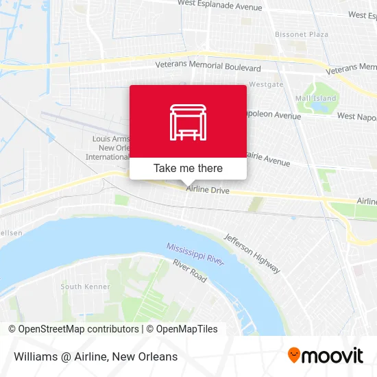 Williams @ Airline map