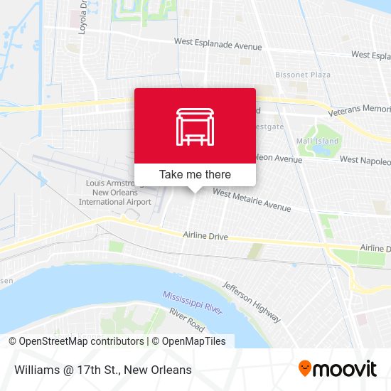 Mapa de Williams @ 17th St.
