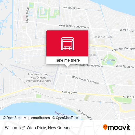 Williams @ Winn-Dixie map