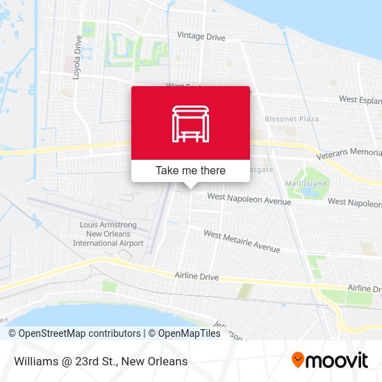 Williams @ 23rd St. map
