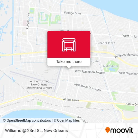 Williams @ 23rd St. map