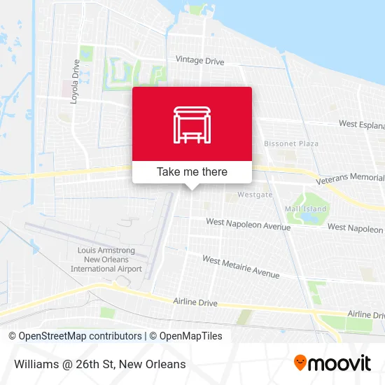 Mapa de Williams @ 26th St