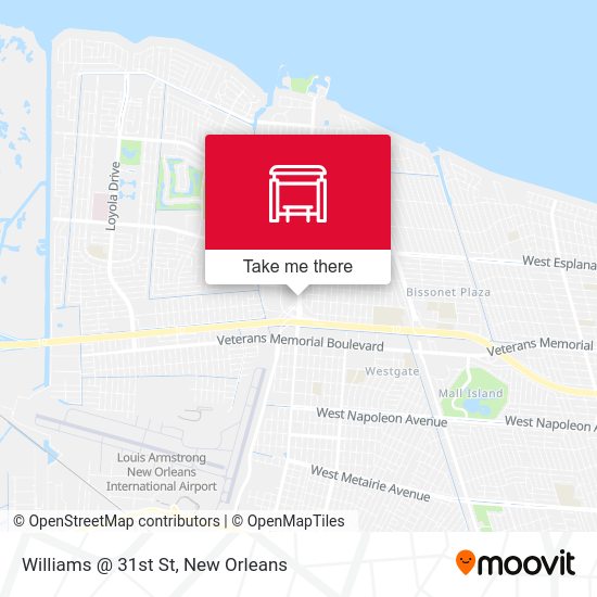 Williams @ 31st St map