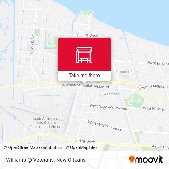 Williams @ Veterans map