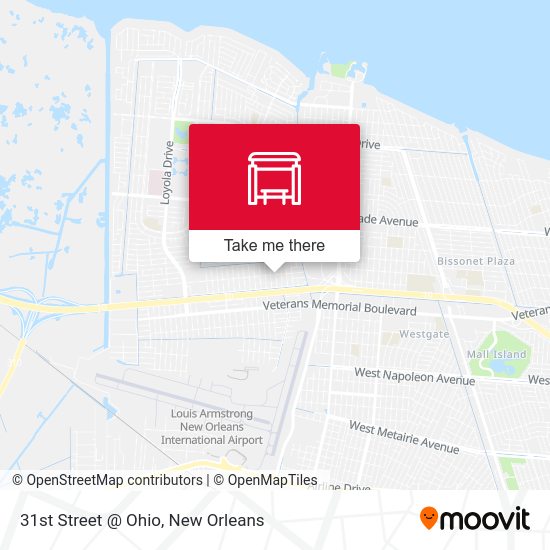 31st Street @ Ohio map