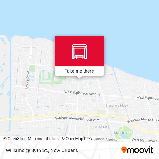 Williams @ 39th St. map