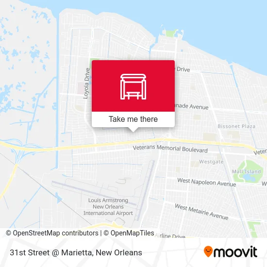 31st Street @ Marietta map