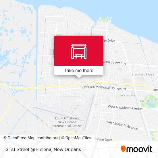 Mapa de 31st Street @ Helena