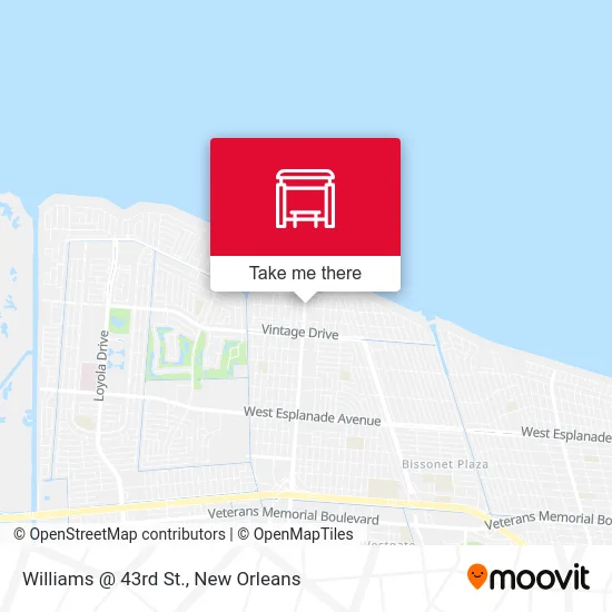 Williams @ 43rd St. map