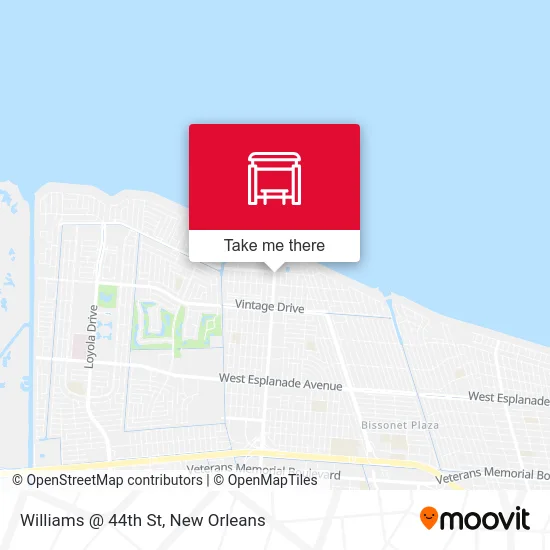 Williams @ 44th St map