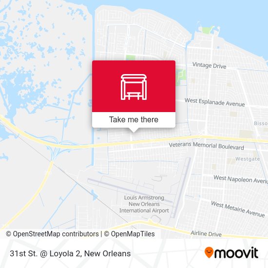 Mapa de 31st St. @ Loyola 2