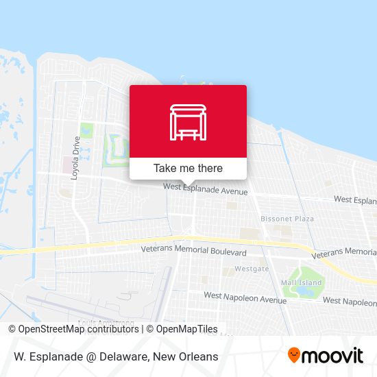 Mapa de W. Esplanade @ Delaware