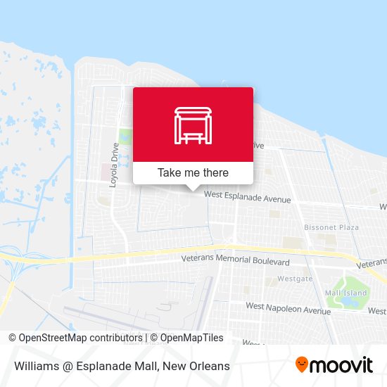 Mapa de Williams @ Esplanade Mall