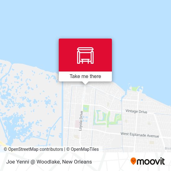 Mapa de Joe Yenni @ Woodlake