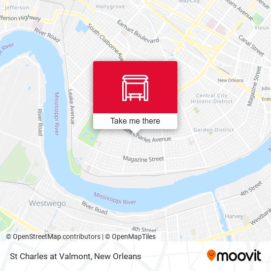 St Charles at Valmont map