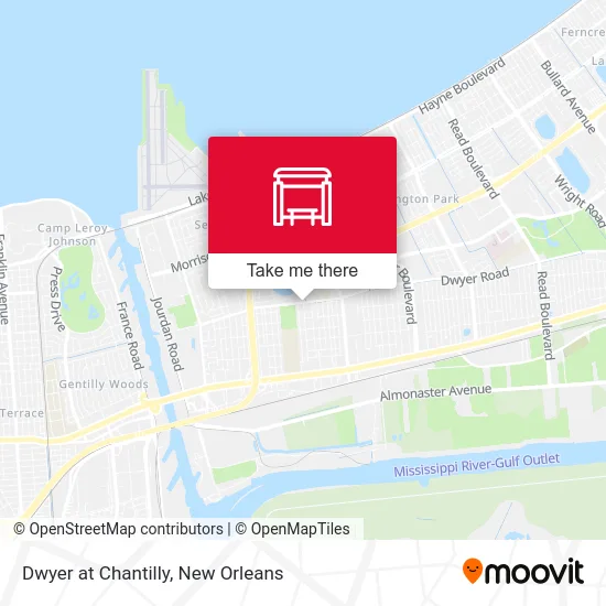 Dwyer at Chantilly map